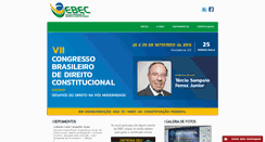Desktop Screenshot of congressosebec.com.br