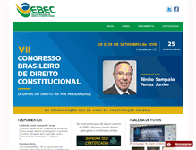 Tablet Screenshot of congressosebec.com.br